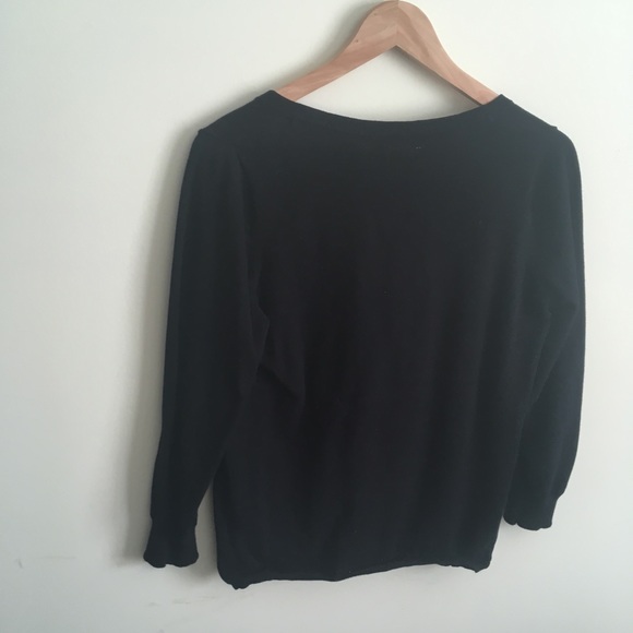 Anthropologie | HWR Monogram French Knot Sweater M - Picture 7 of 7